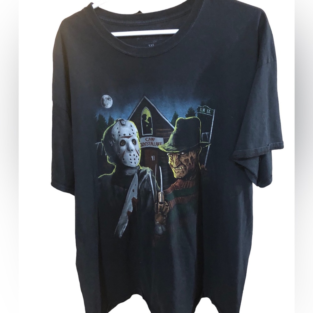 A Nightmare on Elm Street Freddy Jason T-Shirt 3X Horror Tee